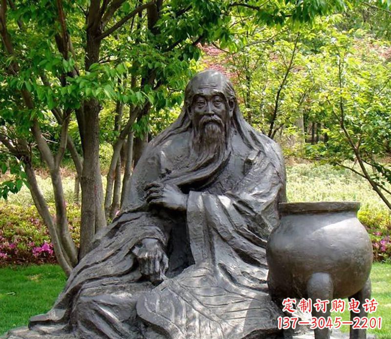 合肥古代名人铜雕