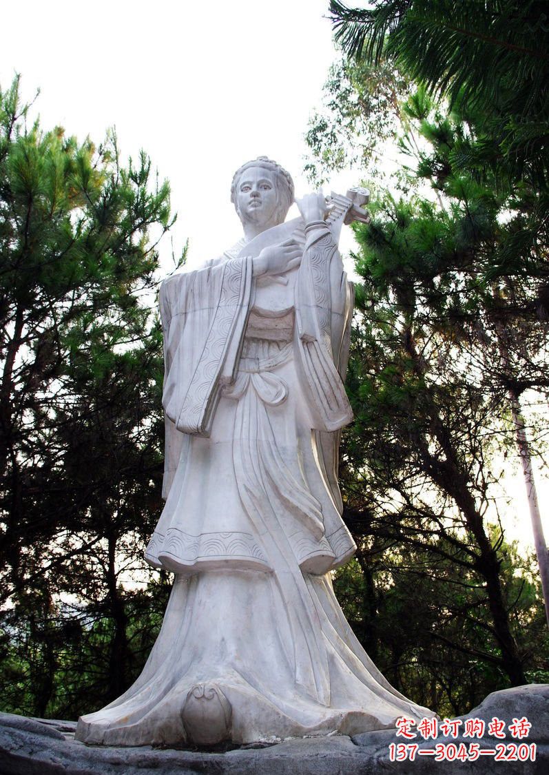 合肥古代名人王昭君石雕