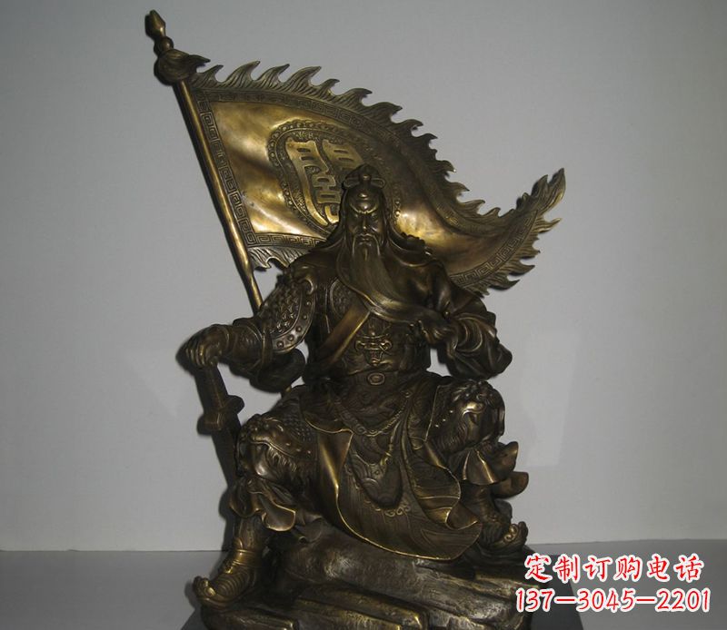 合肥经典传承|古代名人关公铜雕