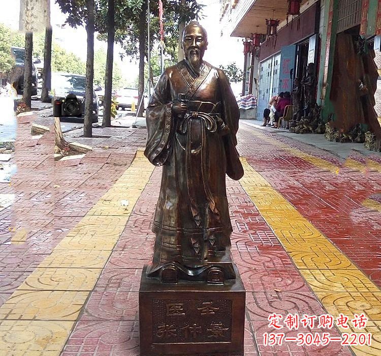 合肥张仲景全新铜雕系列