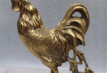 合肥经典公鸡铜雕