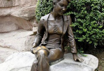 合肥中领雕塑精美 静谧 的女人铜雕