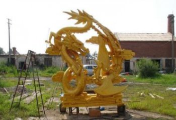 合肥产品名称“象征吉祥，唤醒美好——中领雕塑铜雕龙凤呈祥”