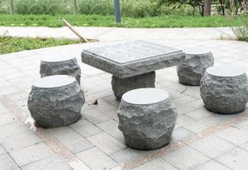 合肥新题目“古典风格石桌凳雕塑”