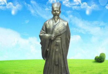 合肥精致经典，让您体验古代名人诸葛亮的魅力——诸葛亮铜雕