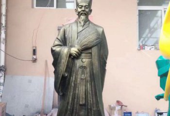 合肥中领雕塑经典传承，诸葛亮铜雕！