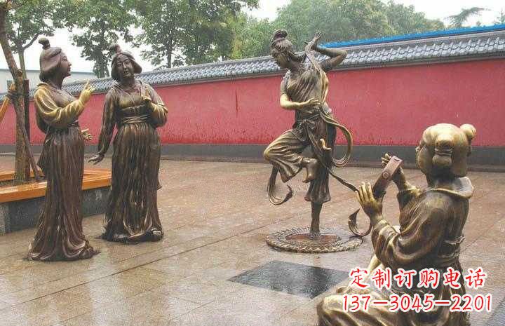 合肥传承古典,超越传统,仕女铜雕塑精美绝伦!