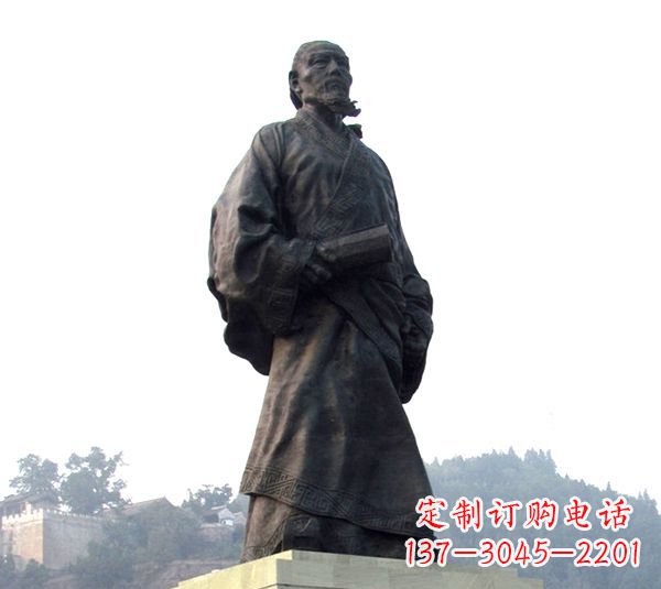 合肥中领雕塑司马迁雕像,正宗传承古代文化