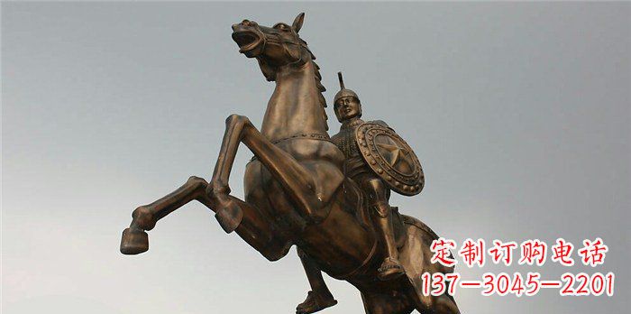 合肥古罗马骑马战士铜雕——令人惊叹的骑马雕塑