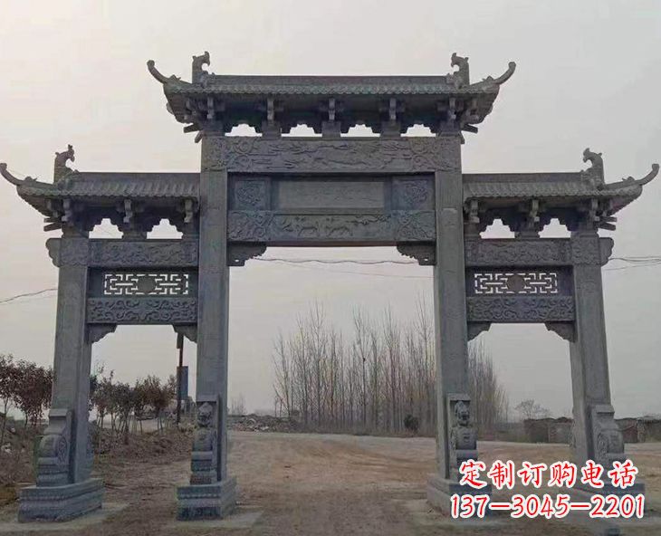 合肥古石牌坊图片