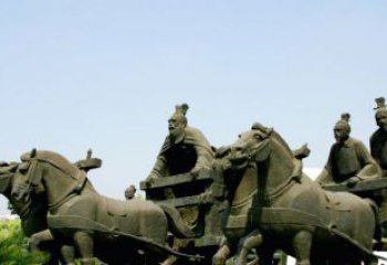 合肥中领雕塑--尊贵马车雕塑