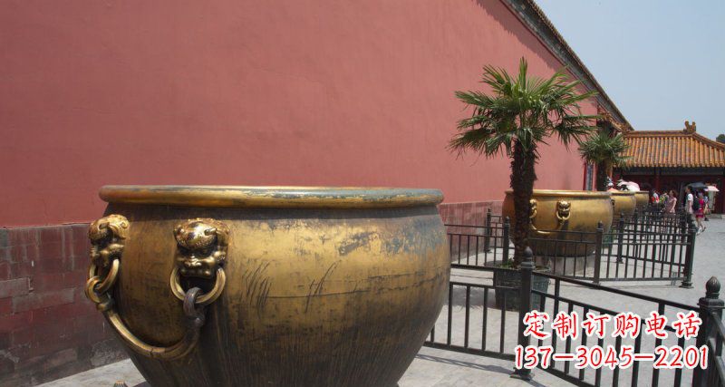 合肥故宫铜雕缸:以古之美点亮家园