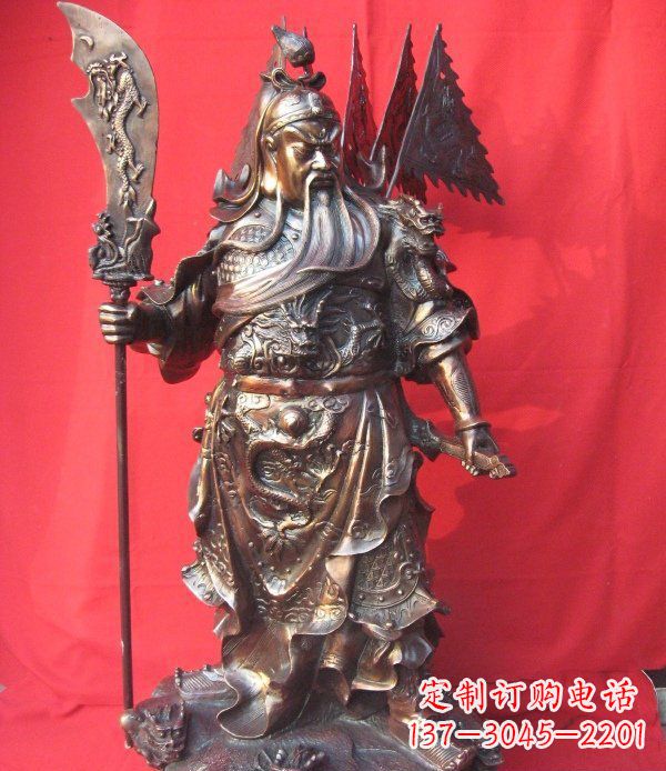 合肥中领雕塑:以关公雕塑打造您的定制之作