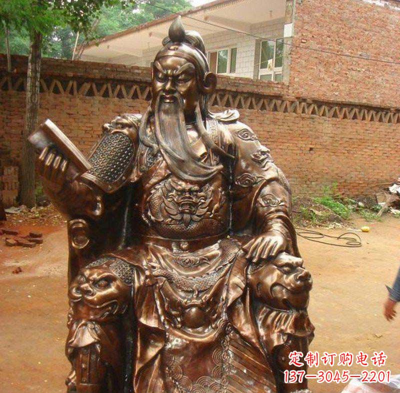 合肥天下英雄,关公雕塑