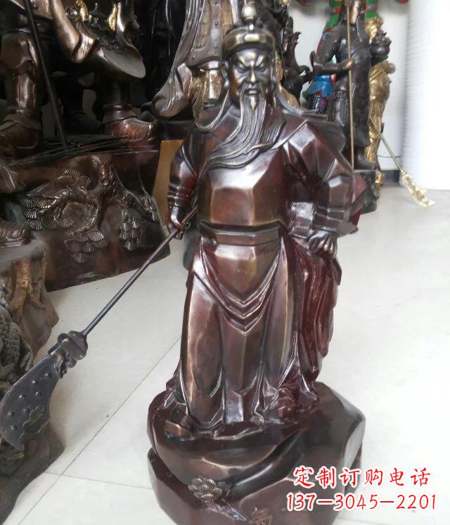 合肥中领雕塑&关公铜雕