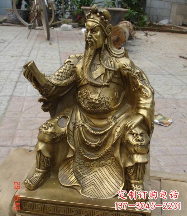 合肥专业定制关公铜雕