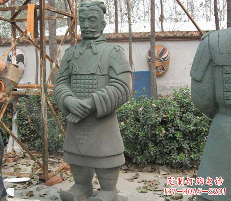合肥广场兵马俑石雕