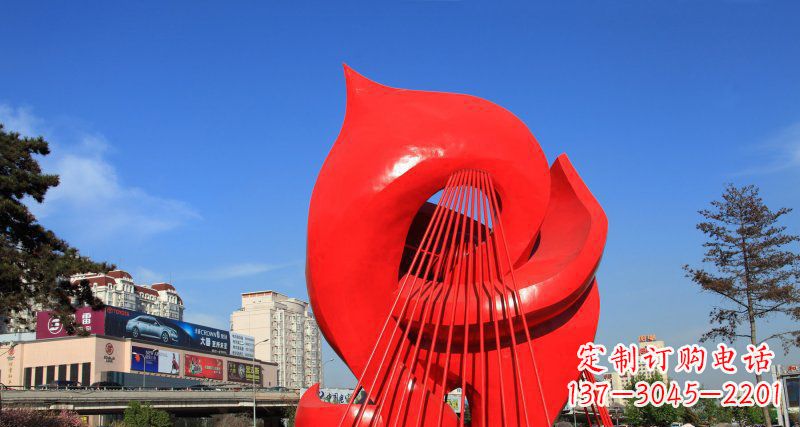合肥中领雕塑海豚雕塑,引领现代艺术风格