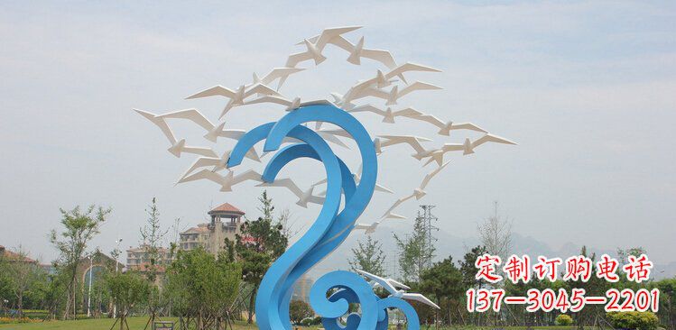 合肥精美的不锈钢鸽子雕塑