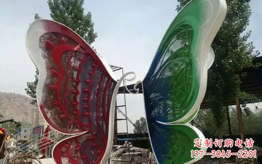 合肥精美不锈钢蝴蝶雕塑