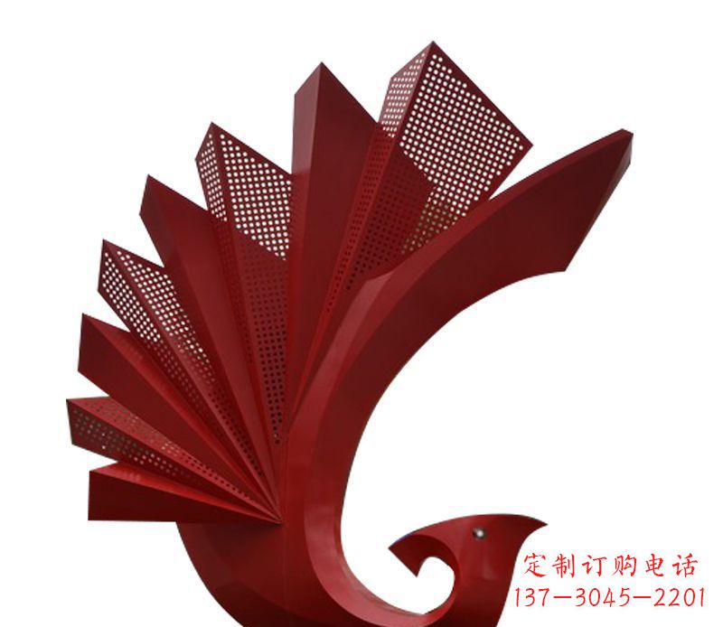 合肥装点空间的定制孔雀雕塑