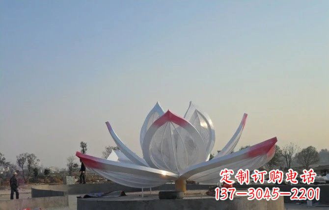 合肥华丽的不锈钢莲花雕塑