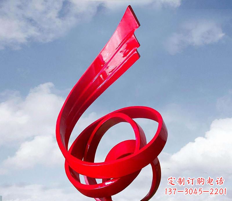 合肥中领雕塑为您定制翅膀抽象雕塑