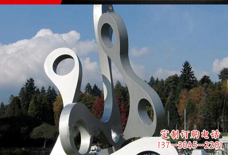 合肥专业定制不锈钢字母景观雕塑