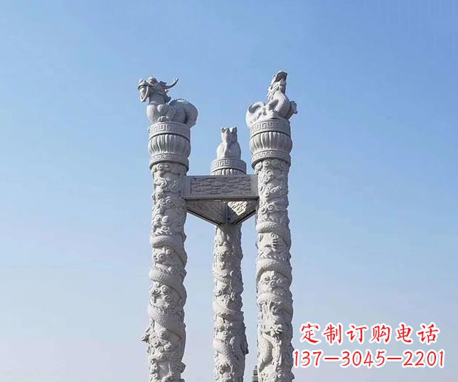 合肥中领雕塑:精致石雕龙柱,展现时尚文化之美