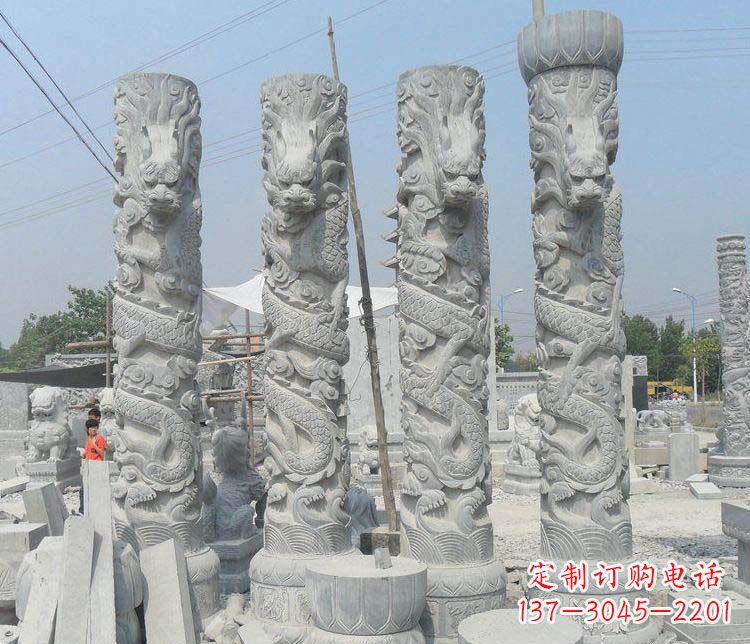 合肥中领雕塑龙柱雕塑,历久弥新