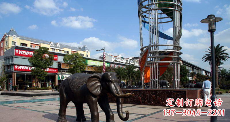 合肥大象雕塑,倍受关注