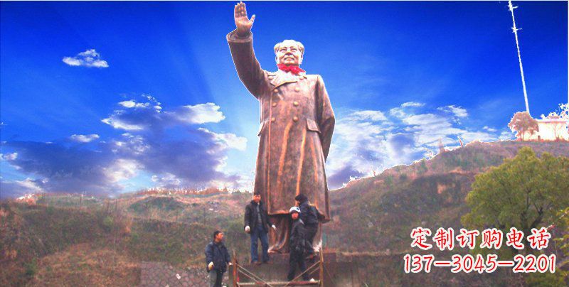 合肥大型毛主席伟人铜雕