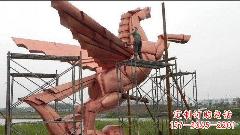 合肥飞马铜雕:完美艺术品