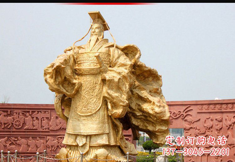 合肥铜雕刘邦,一款经典历久弥新的艺术品