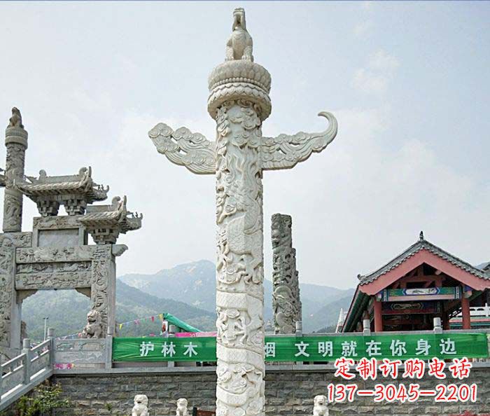 合肥广场景观大理石华表石雕