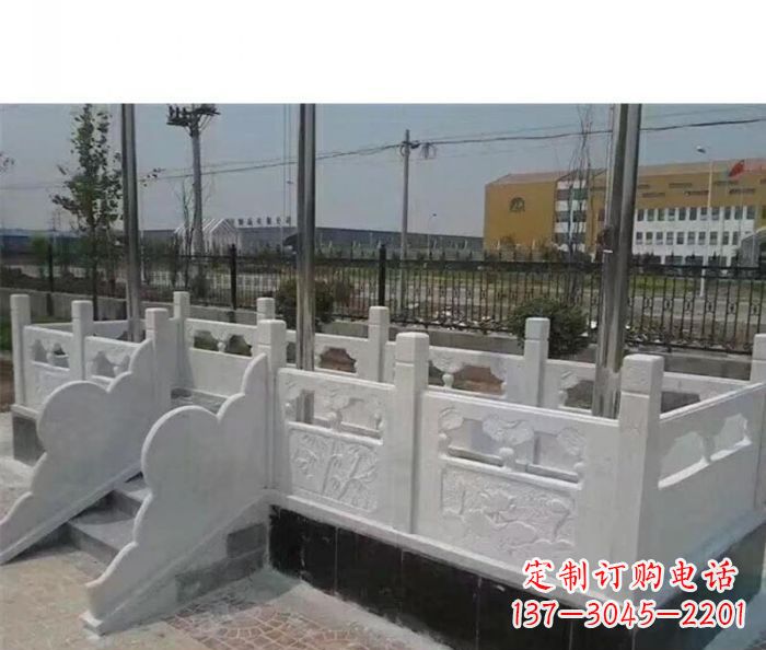 合肥完美的城市景观--汉白玉升旗台石雕