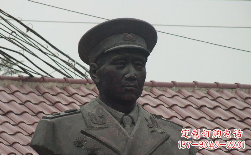 合肥广场开国元帅伟人铜雕
