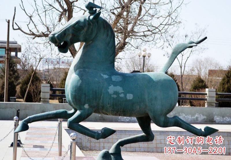 合肥艺术品马踏飞燕铜雕塑