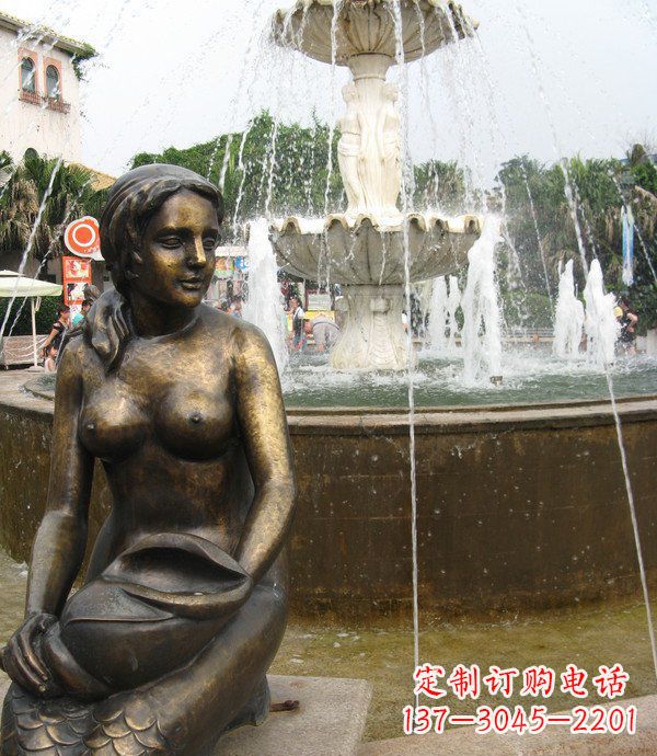 合肥海螺景观铜雕展现经典之美