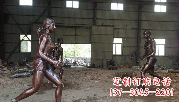合肥专为你而立!雕刻优雅女生铜雕
