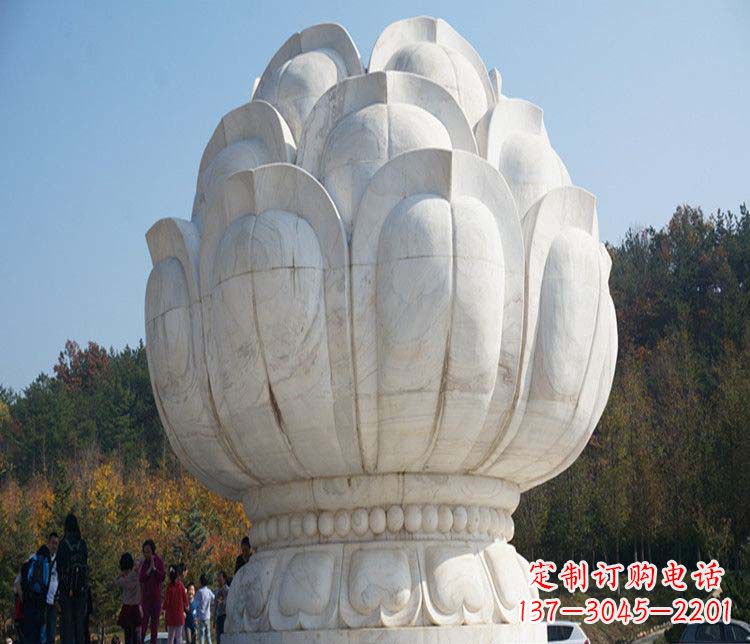 合肥荷花雕塑,引领广场石雕时尚