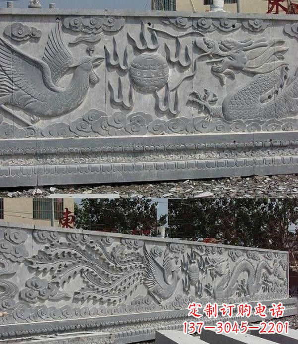 合肥精美石浮雕影壁雕塑
