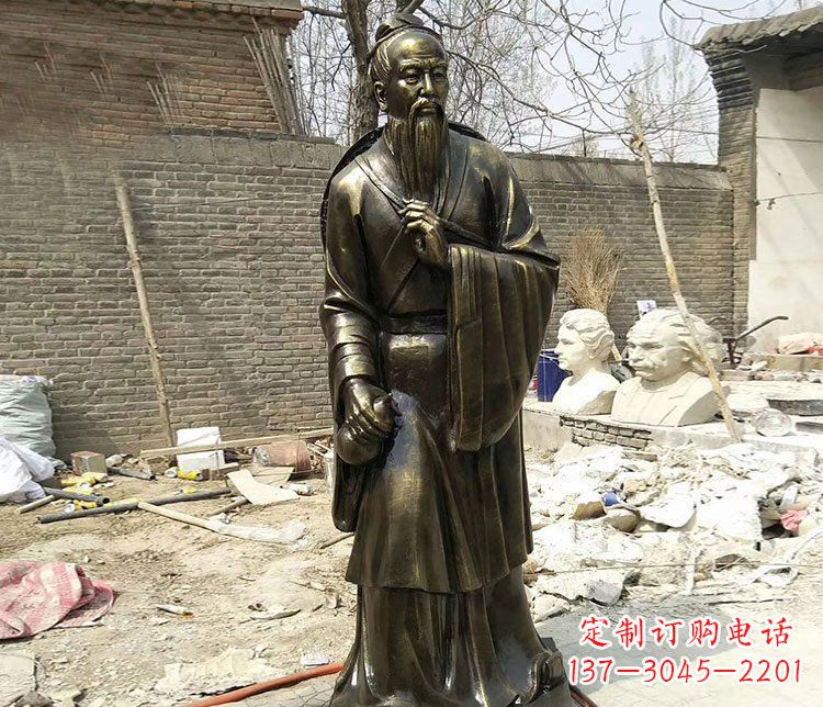 合肥传承医德耀中华——华佗铜雕