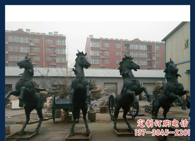 合肥中领雕塑推出的优雅动物铜雕飞马,以其出色…