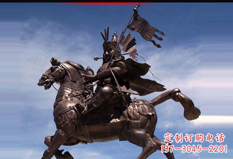 合肥风靡全国的将军人物铜雕塑