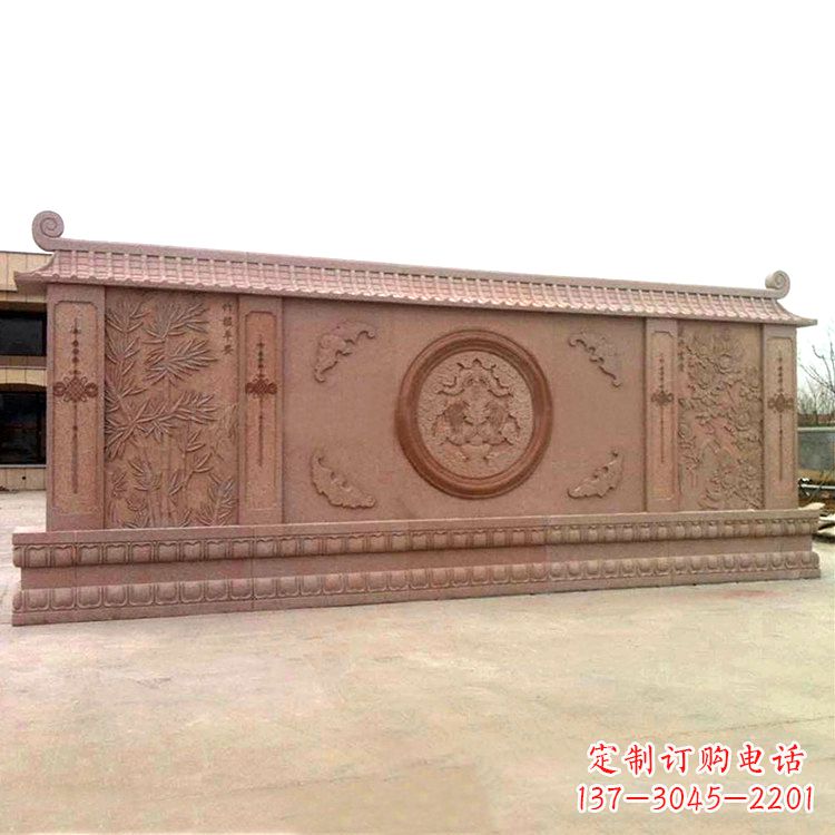 合肥广场影壁石雕