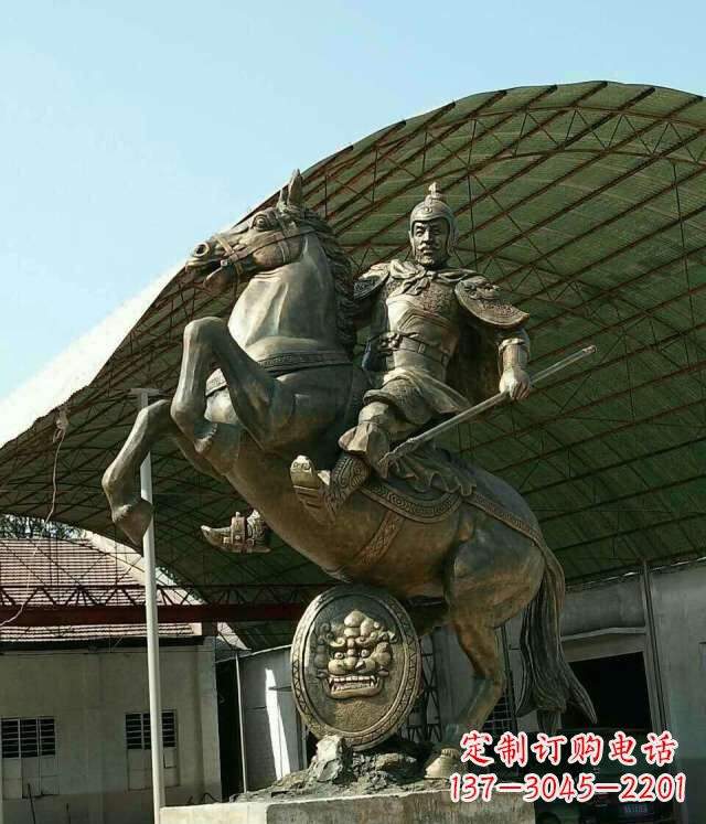 合肥中领雕塑,赵子龙龙雕塑,为您臻致高级艺术品