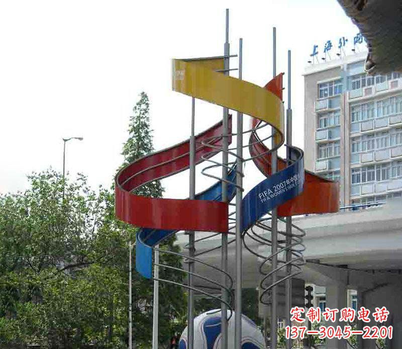 合肥精美的不锈钢足球雕塑