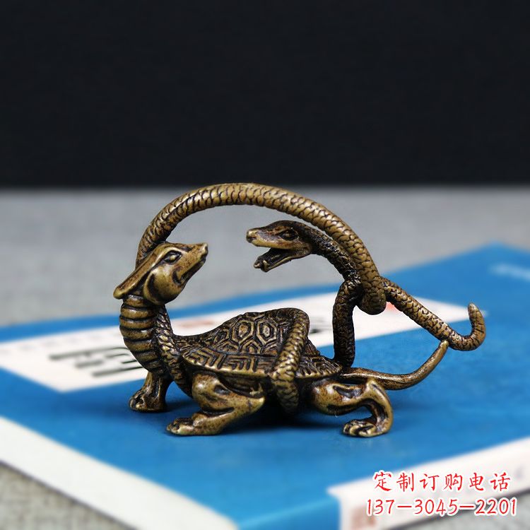 合肥龟蛇神兽动物雕塑摆件