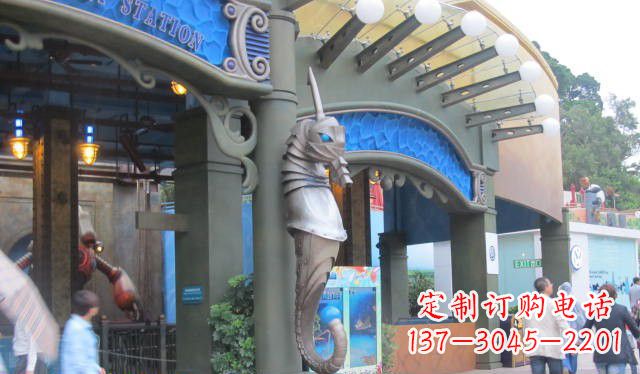 合肥海马铜雕,一流的马雕塑制作